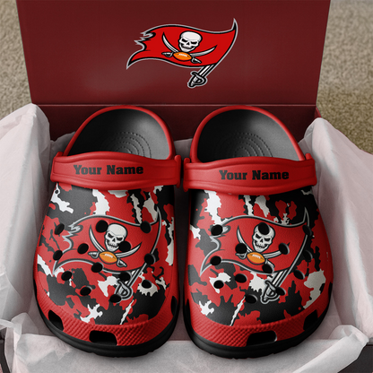 Premium NFL TB Camo CLogs V1 NMD TTV