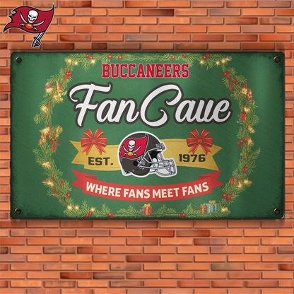 Premium NFL TB Cave Metal Sign V2 NMD TTV