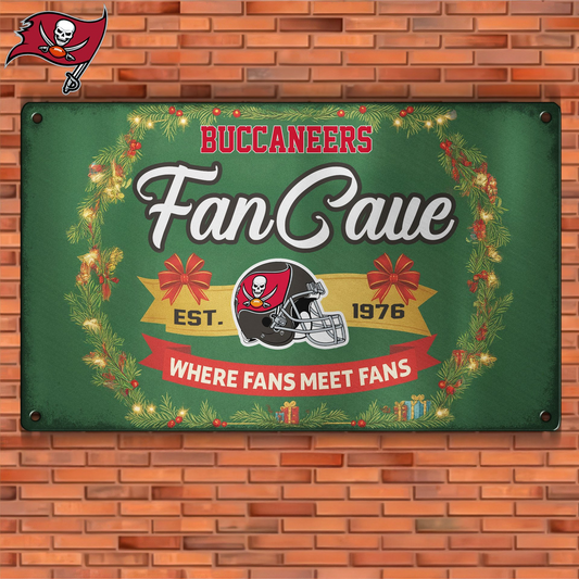 Premium NFL TB Cave Metal Sign V2 NMD TTV