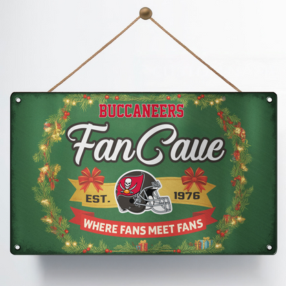 Premium NFL TB Cave Metal Sign V2 NMD TTV