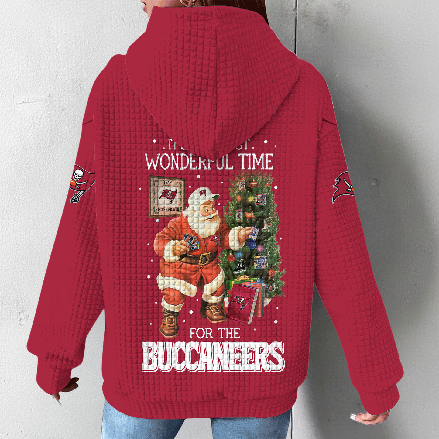 Premium NFL TB Christmas Waffele Hoodie V1 NMD 261125 TTV