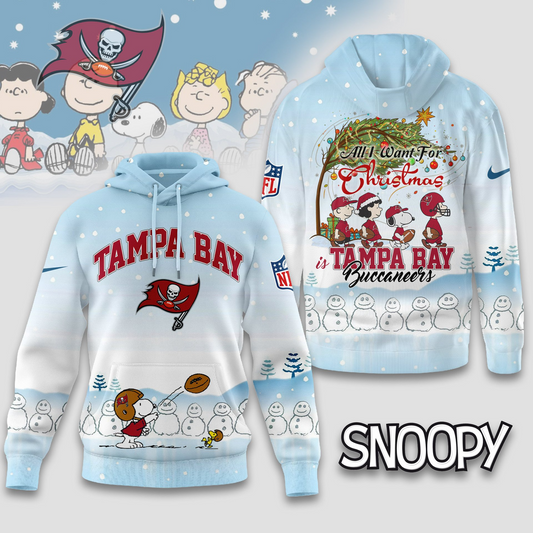 Premium NFL TB x Peanuts Snow Day Hoodie V3 NMD TTV