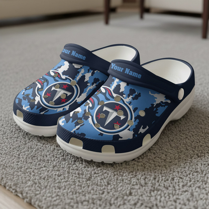 Premium NFL TEN Camo CLogs V1 NMD TTV