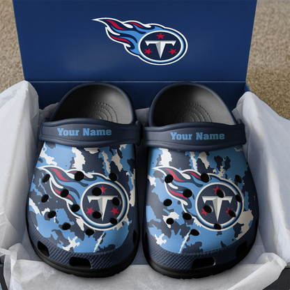 Premium NFL TEN Camo CLogs V1 NMD TTV