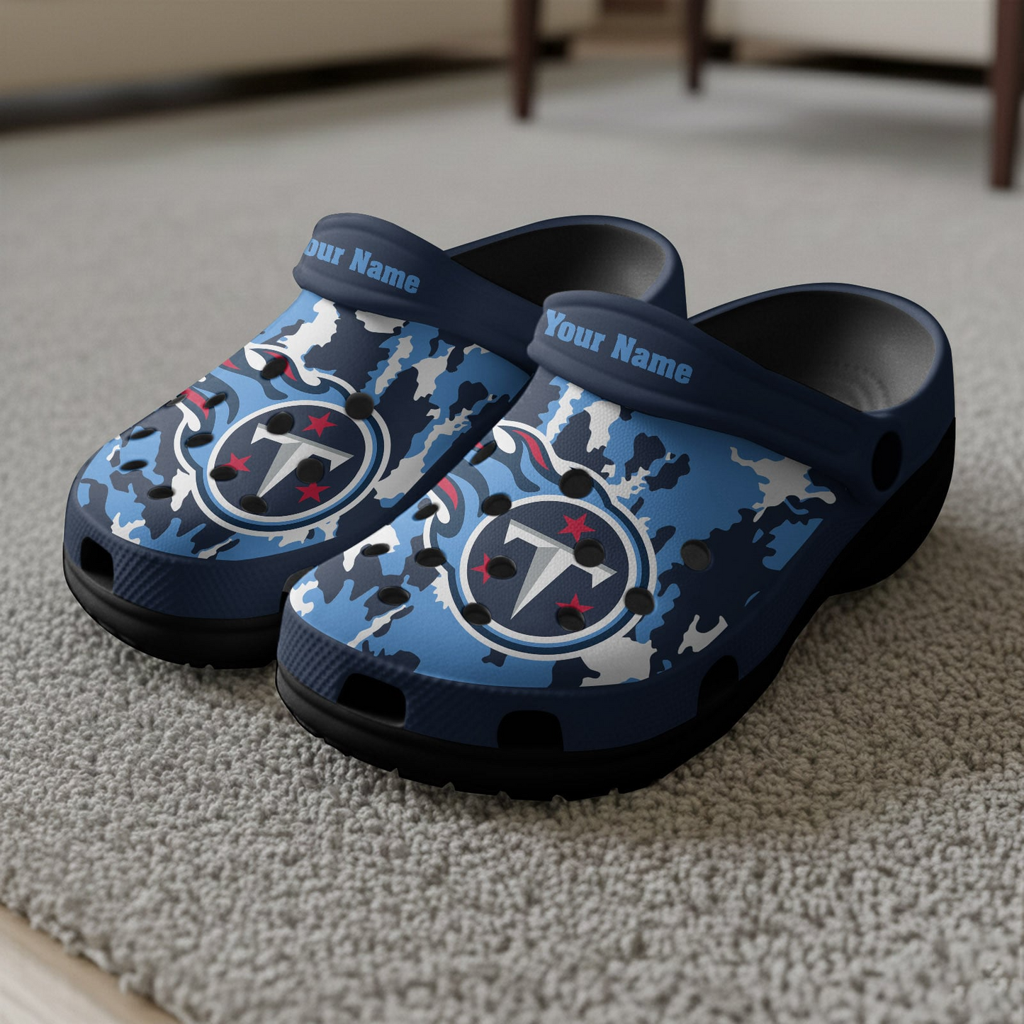 Premium NFL TEN Camo CLogs V1 NMD TTV