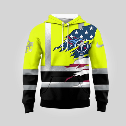 Premium NFL TEN Patriotic Safety Hoodie V1 NMD TTV