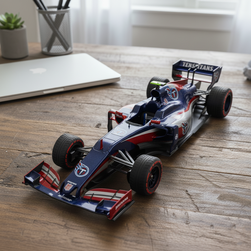 Premium NFL TEN x F1 Racing Car Collectible Model V1 NMD TTV