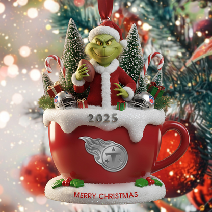 Premium NFL TEN x The Grinch Christmas Ornament V2 NMD TTV