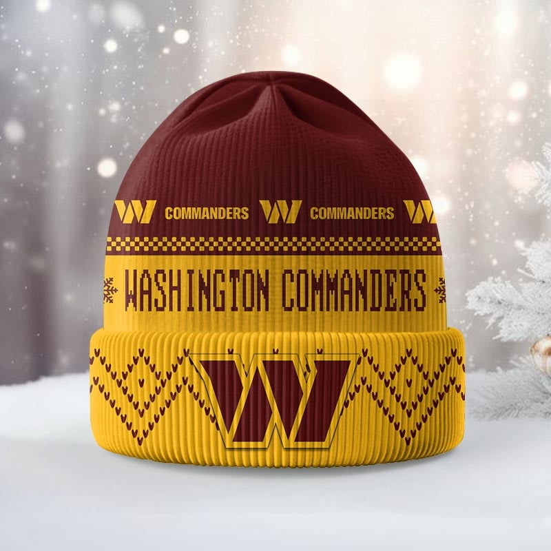 Premium NFL WAS Beanie Hat V1 NMD TTV