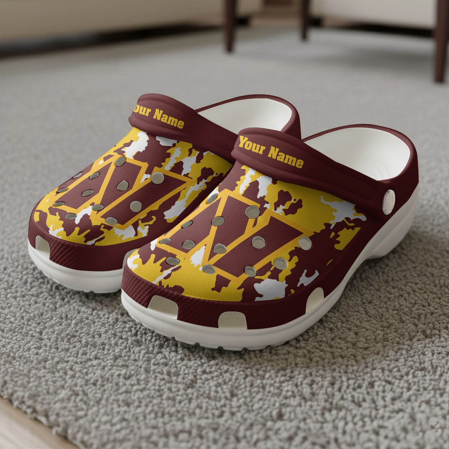 Premium NFL WAS Camo CLogs V1 NMD TTV