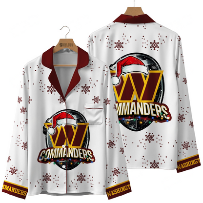 Premium NFL WAS Christmas Pajamas V1 NMD TTV