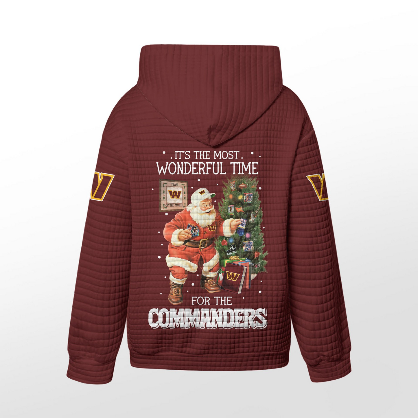Premium NFL WAS Christmas Waffele Hoodie V1 NMD 261125 TTV