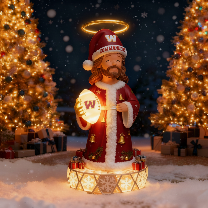 Premium NFL WAS Jesus Led Figure V1 NMD TTV