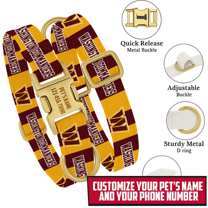 Premium NFL WAS Pet Collar V1 NMD TTV