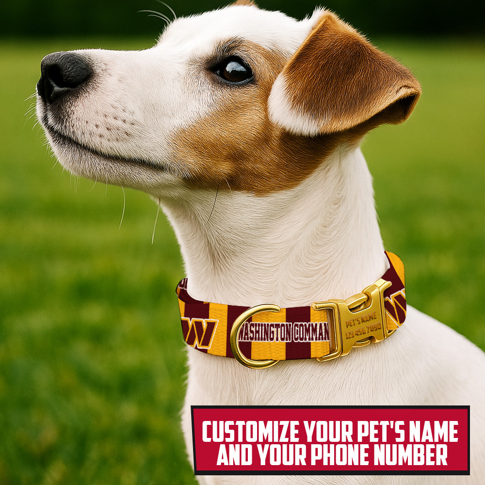 Premium NFL WAS Pet Collar V1 NMD TTV
