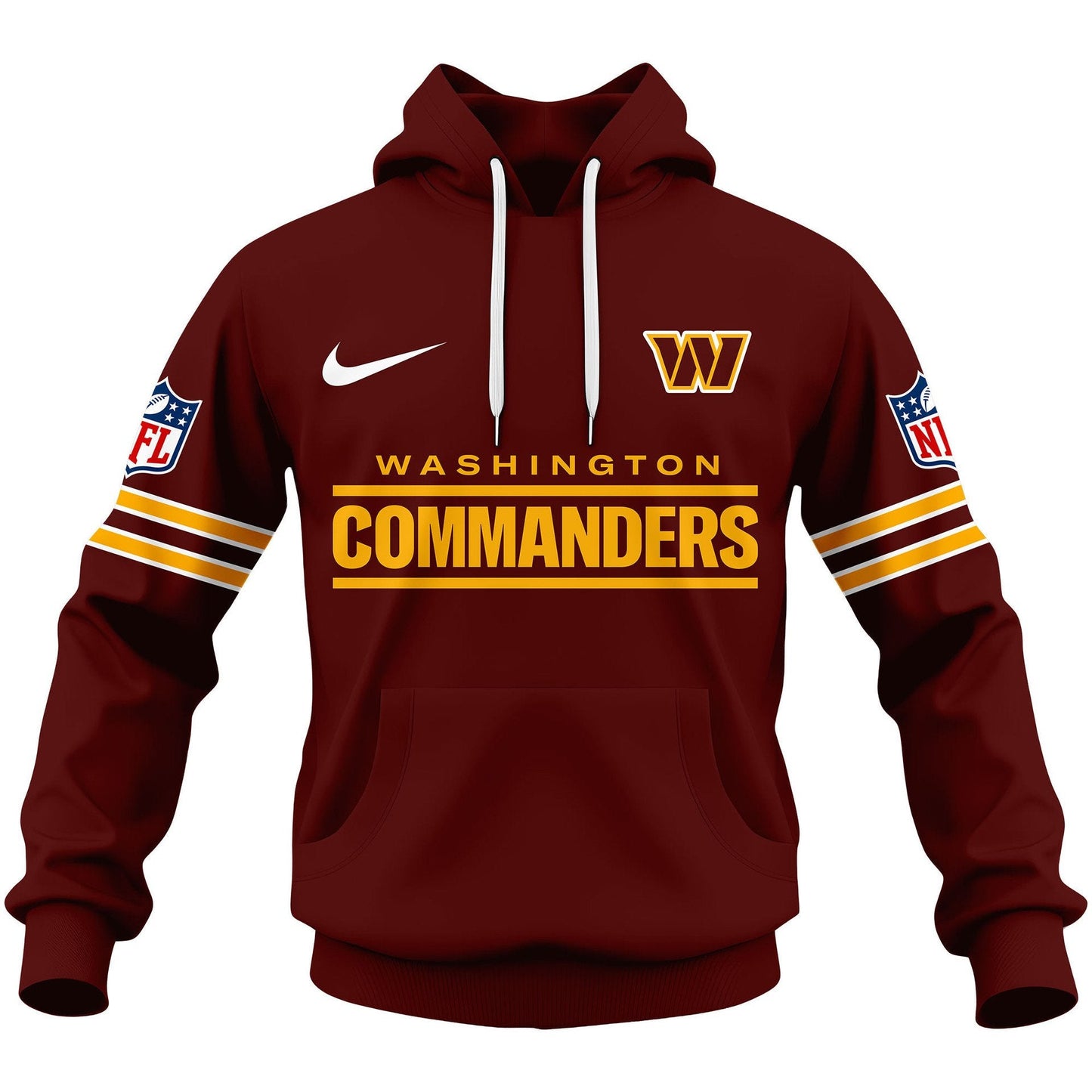 Premium NFL WAS Signature Fan Gear Hoodie V1 NMD NHM