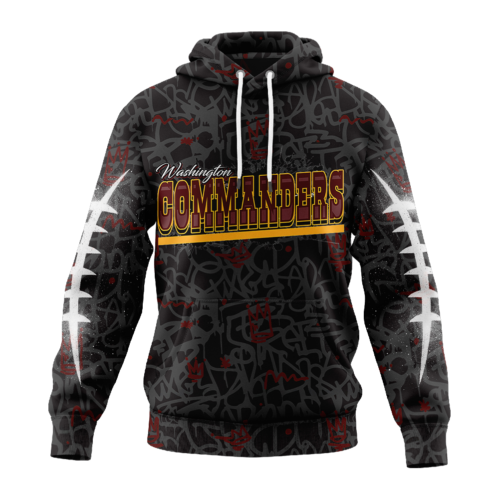Premium NFL WAS Special Graffiti Hoodie V2 NMD  TTV
