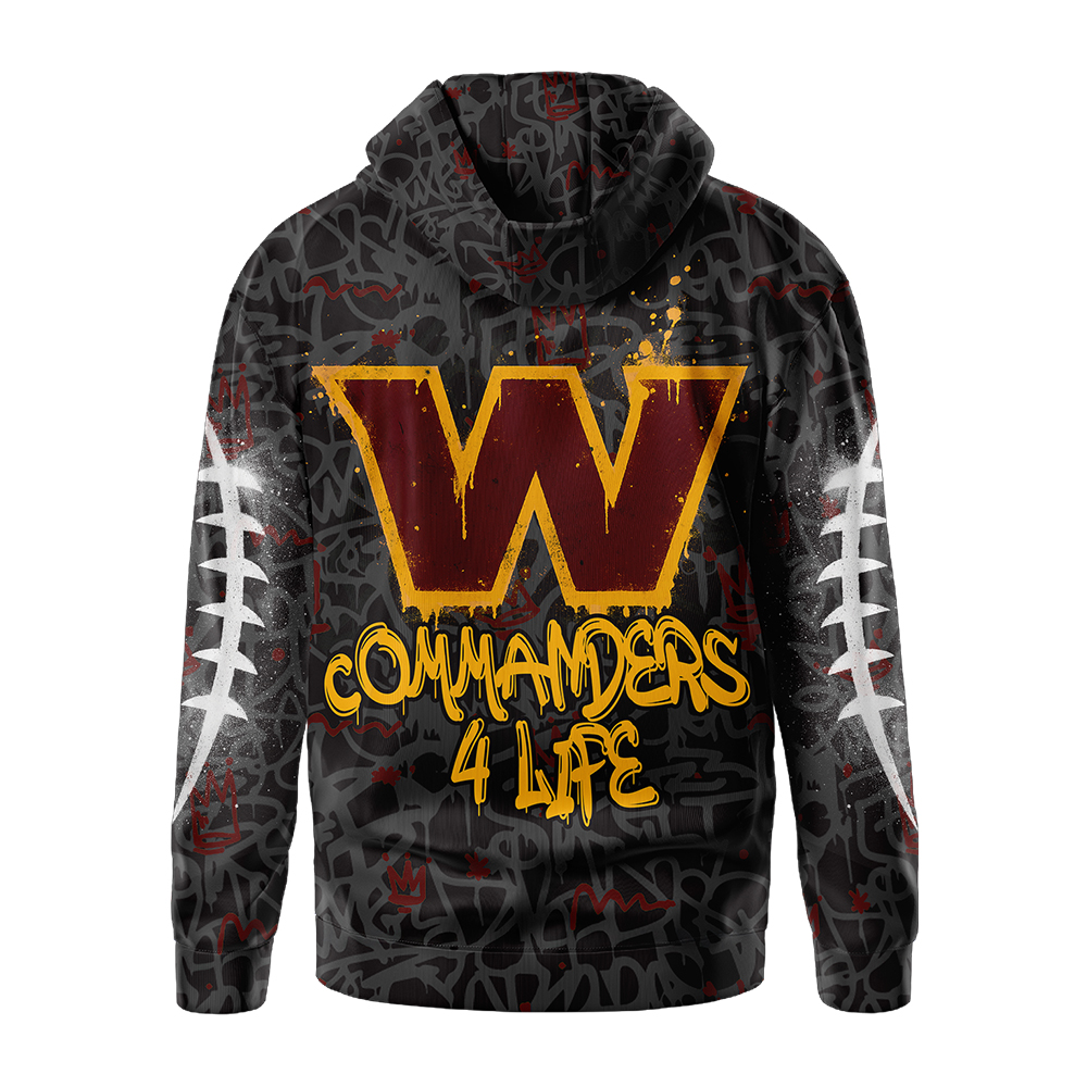 Premium NFL WAS Special Graffiti Hoodie V2 NMD  TTV