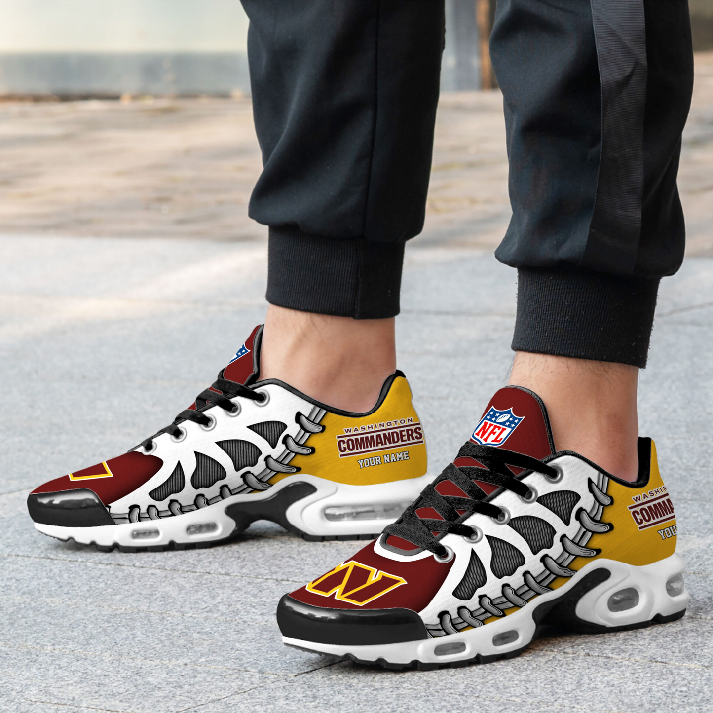 Premium NFL WAS Spine Rush Air Max Sneaker V4 NMD  TTV