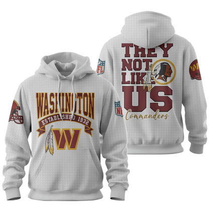 Premium NFL WAS They Not Like Us Hoodie V1 NMD25 TTV