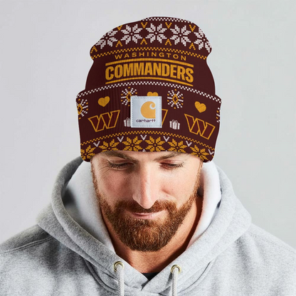 Premium NFL WAS x CH Chrismas Workwear Beanie V1 NMD TTV