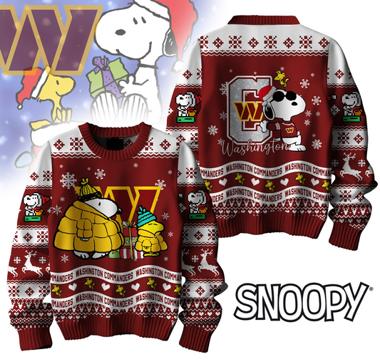Premium NFL WAS x SNP Ugly Sweater V1 NMD TTV