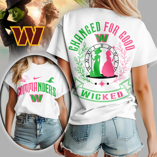 Premium NFL WAS x WCKD Changed For Good Women Shirt V1 NMD TTV
