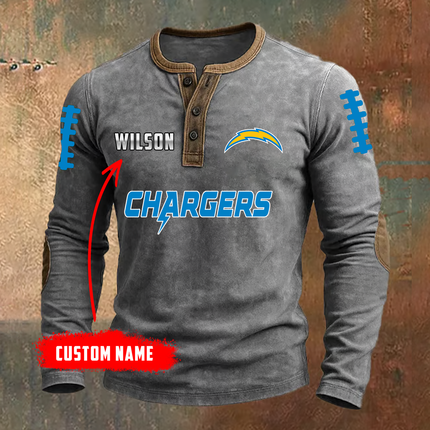 PREMIUM NFL X LAC LONG SLEEVE SHIRT NDT TDT