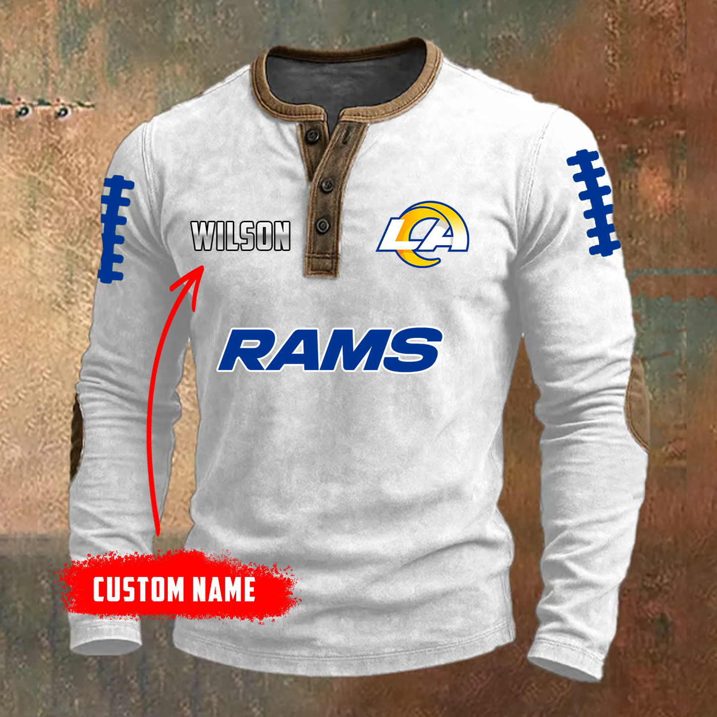 PREMIUM NFL X LAR LONG SLEEVE SHIRT NDT TDT