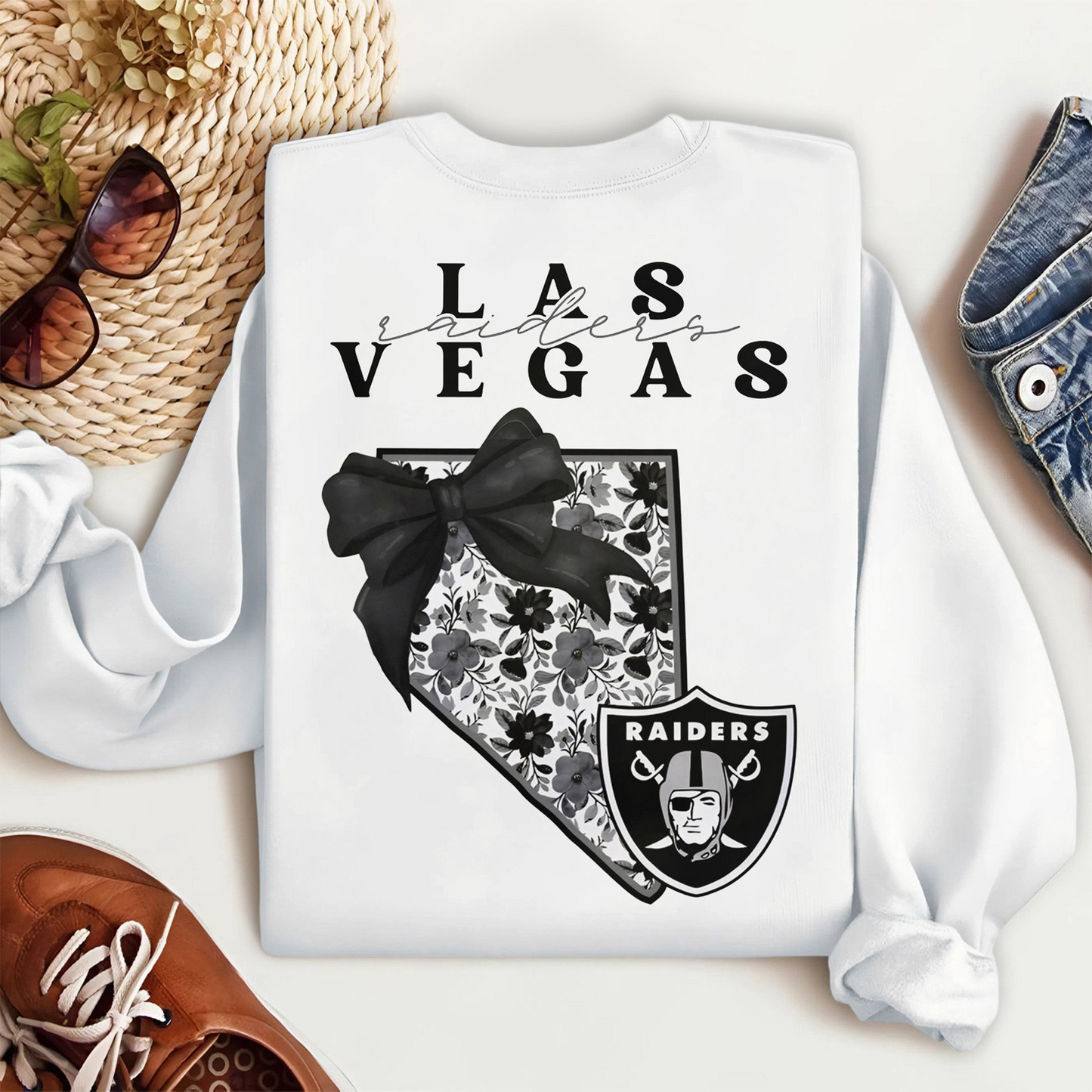 Premium NFL x LVR Cozy State Bow Sweatshirt TUANND TANTD