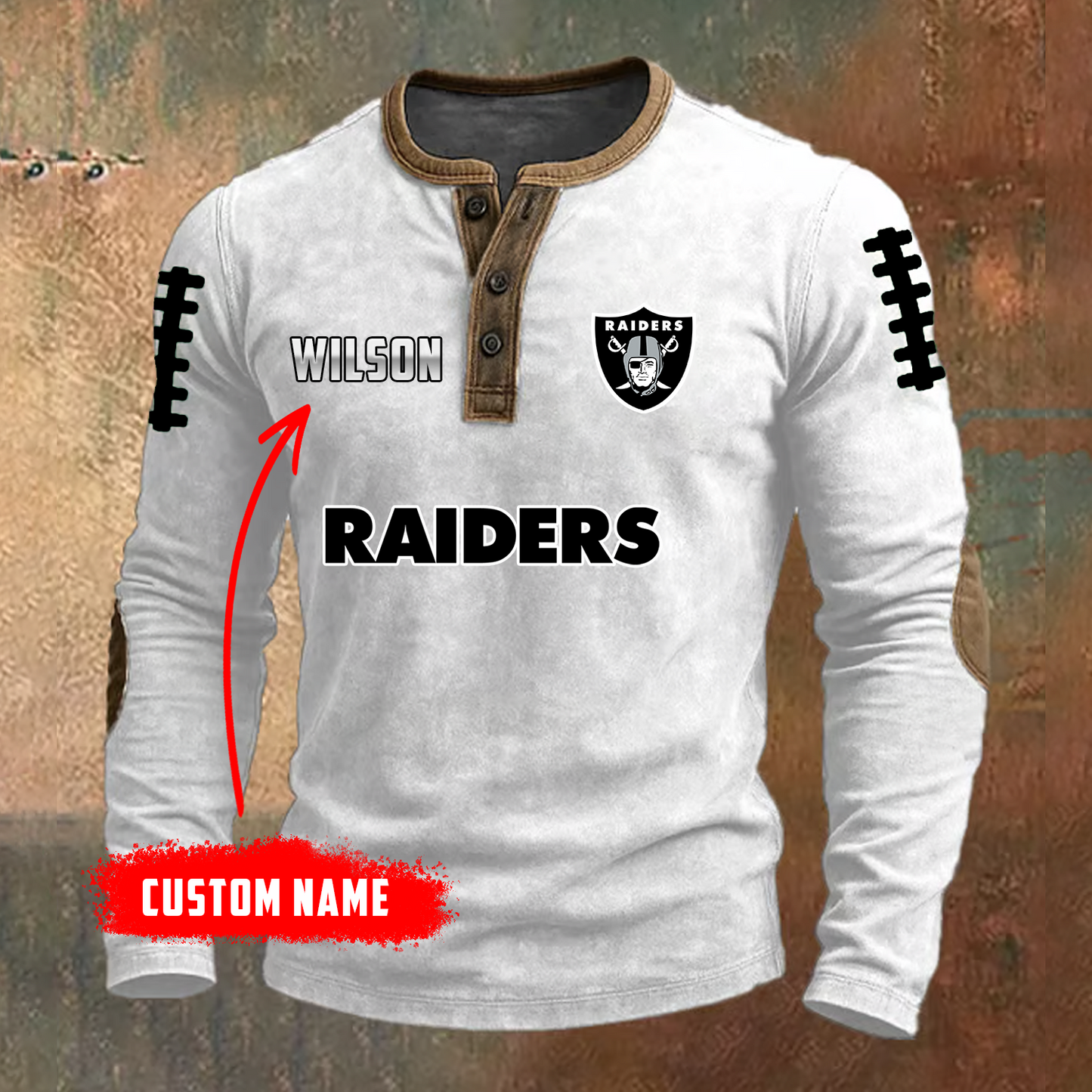 PREMIUM NFL X LVR LONG SLEEVE SHIRT NDT TDT