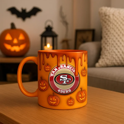 Premium SAN NFL Halloween Mug V1 NAK PTTD