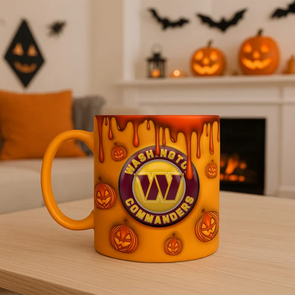 Premium WAS NFL Halloween Mug V1 NAK PTTD