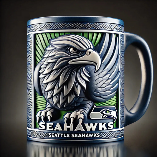 SEA X NFL  2026 Football Guardian Beast 3D Mug V2 NAK NHT
