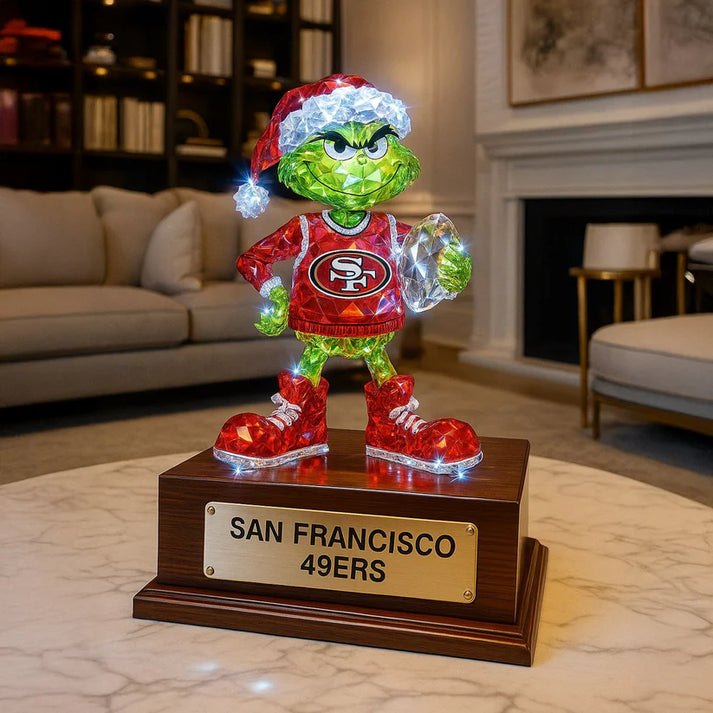 SF NFL Crystal Figurine Desktop Ornament V1 NAK NHT
