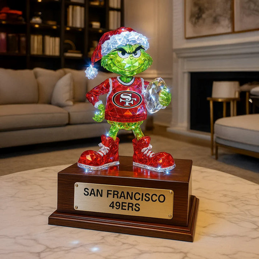 SF NFL Crystal Figurine Desktop Ornament V1 NAK NHT