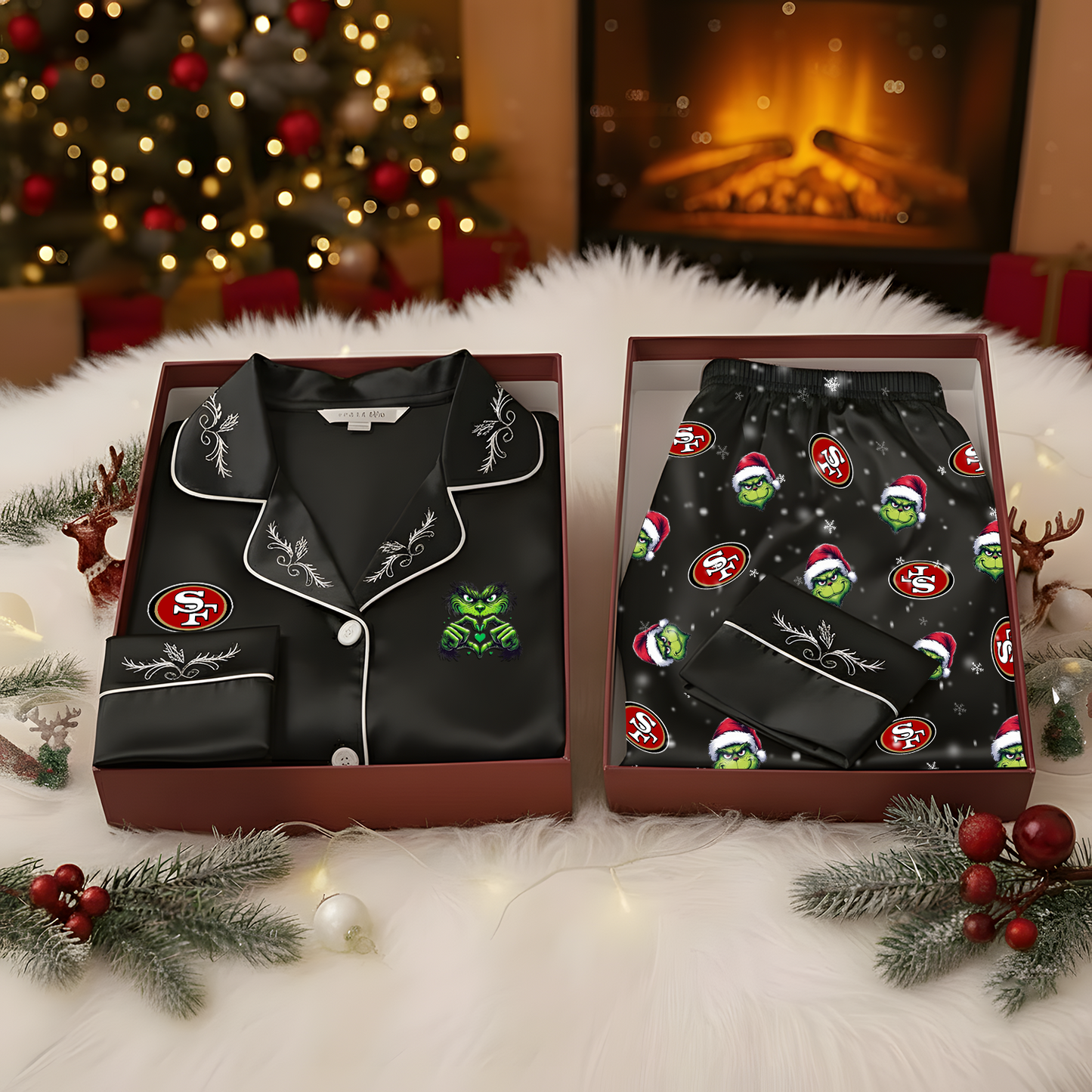 SF X Pajasma NFL Christmas V1 NAK NHT