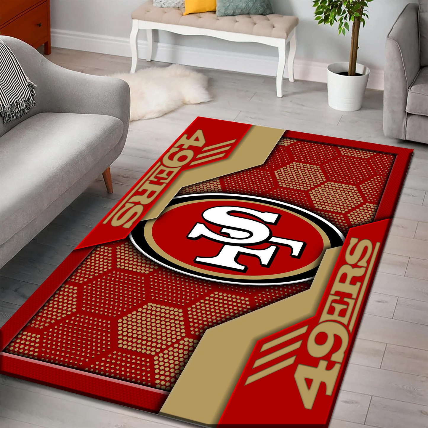 SF49 NFL V2 Premium Rug DDT CTND