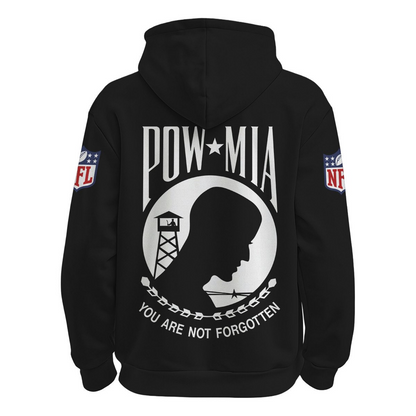 SF49 Premium NFL Pow Mia Hoodie DDT CTND