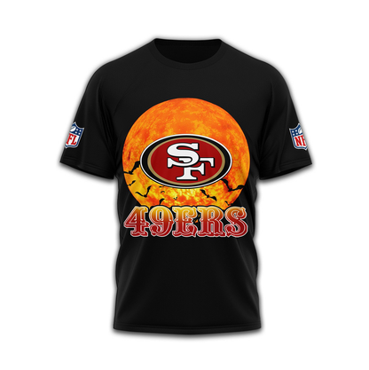 SF49 Premium NFL Spooky Season 3D Shirt DDT CTND