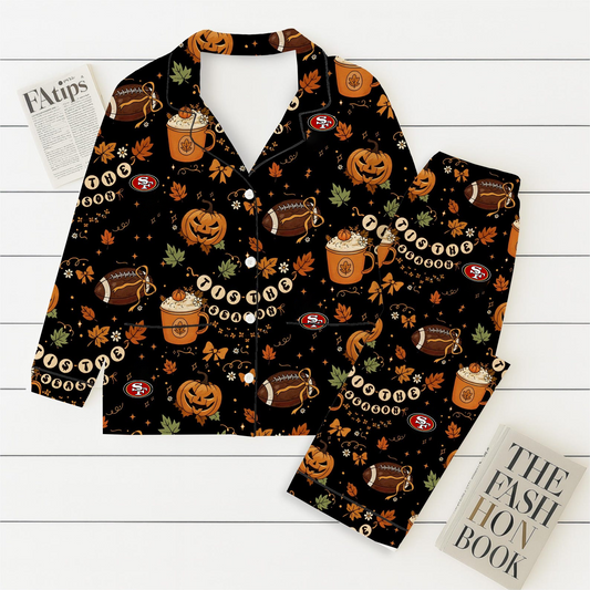 SF49 x NFL Tis The Season Pajama Set DDT HLP