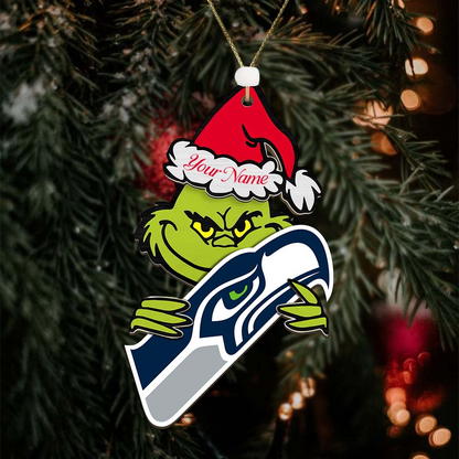 SS NFL x Grin Christmas Ornament DDT HLP