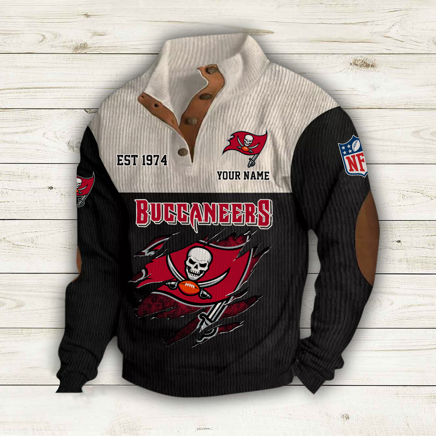 TB x NFL Custom Name Sport Sweatshirt DatND DVT