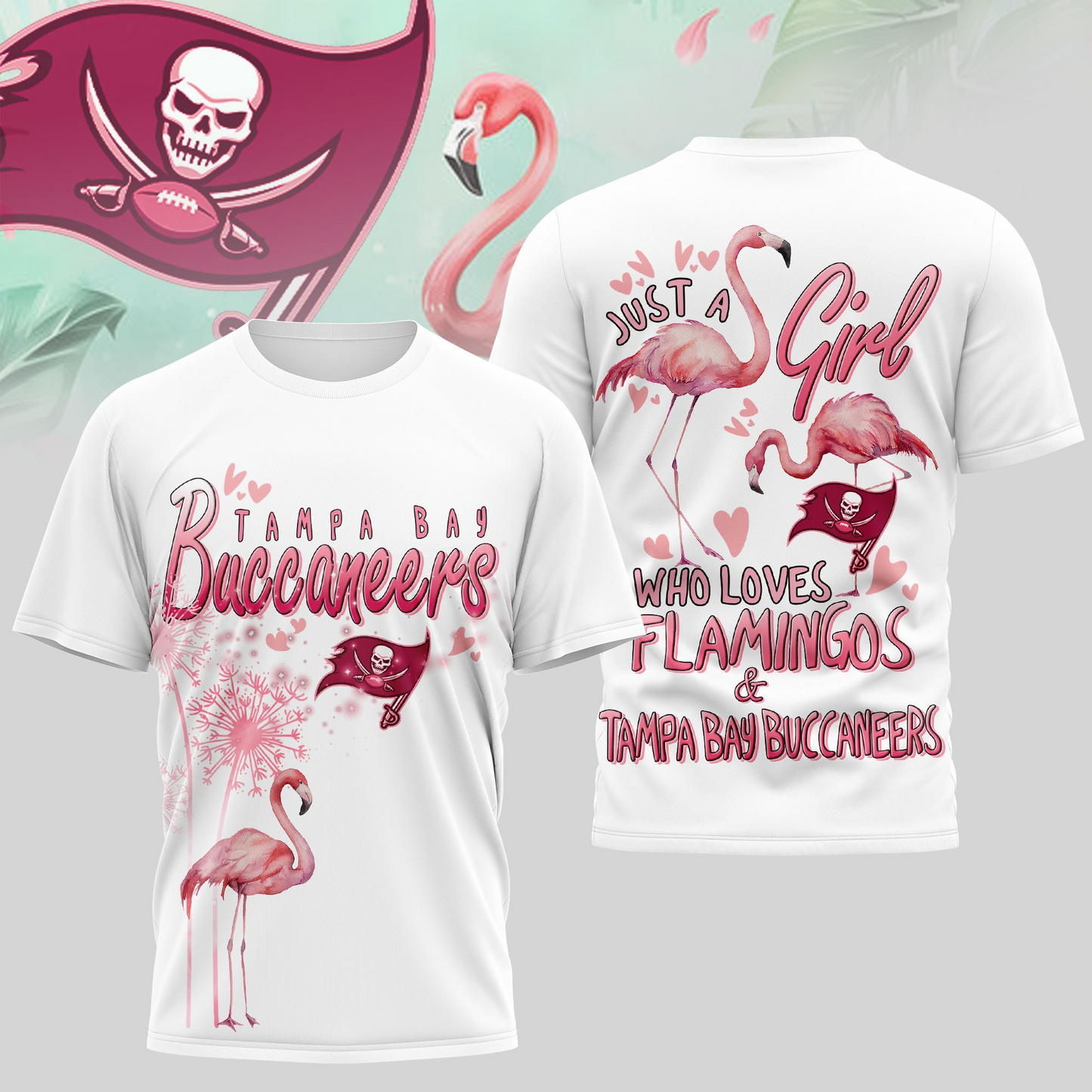 TBB Premium NFL Flamingo 3D Shirt DDT NTL