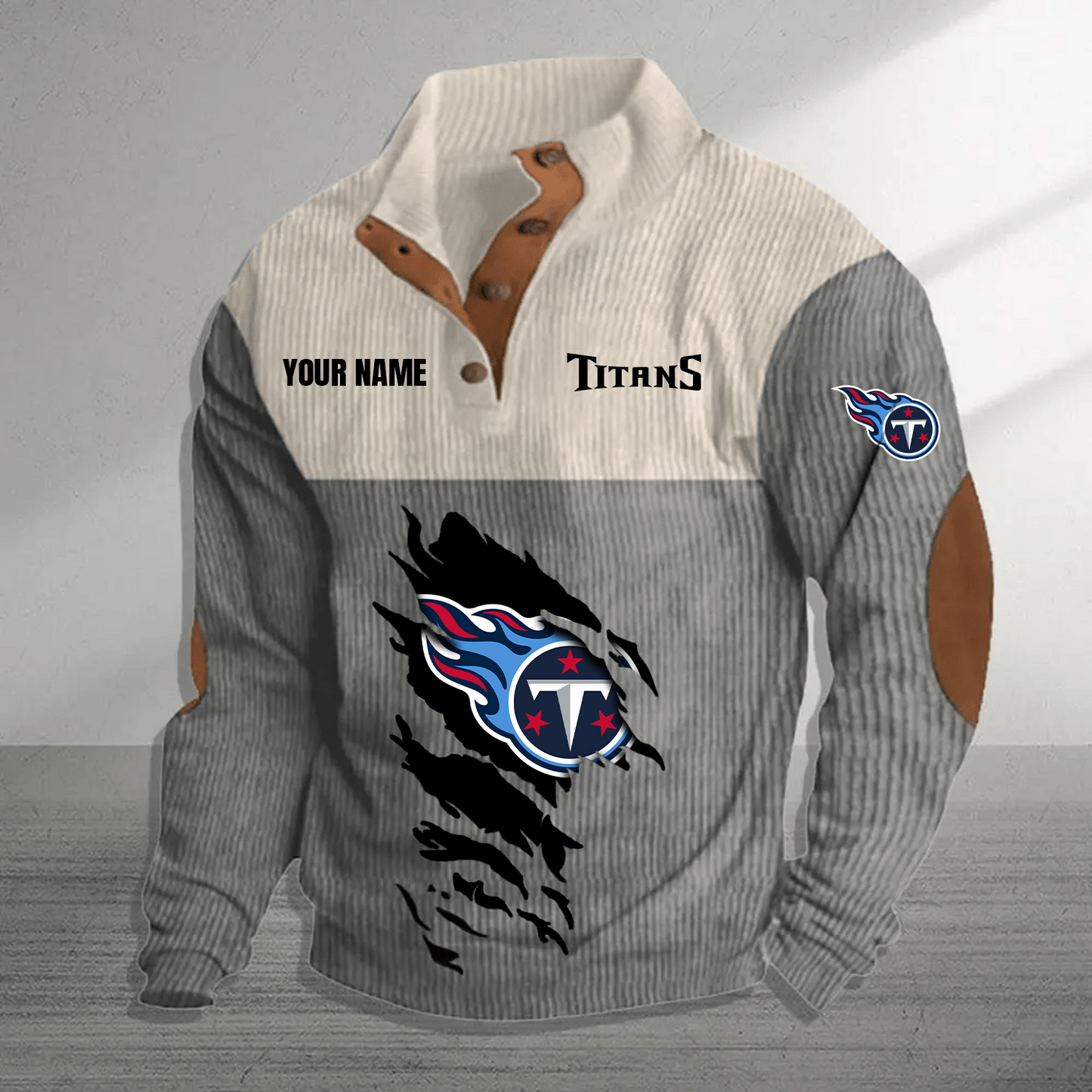 TEN x NFL Premium Personalized Game-Day Pullover DATND TANTD