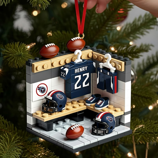 TEN X NFL Sport Lover Ornament - Personalized Gift For Sport Lover Christmas Ornament NAK THUONGNH
