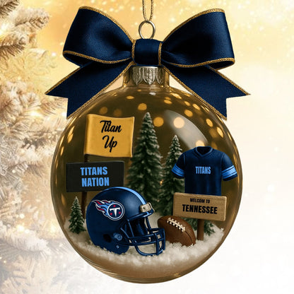 TT  NFL Acrylic Ball Ornament - Best Gift For Fans DDT CTND