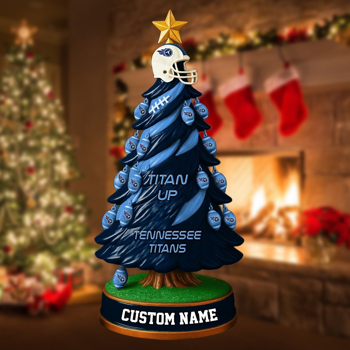 TT NFL Acrylic Block Gift For Fans DDT CTND