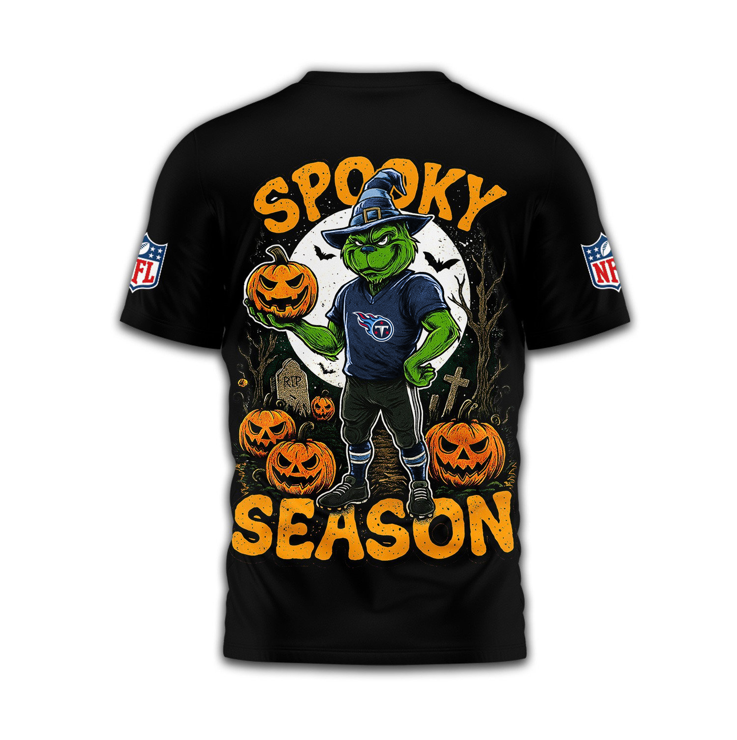 TT Premium NFL Spooky Season 3D Shirt DDT CTND