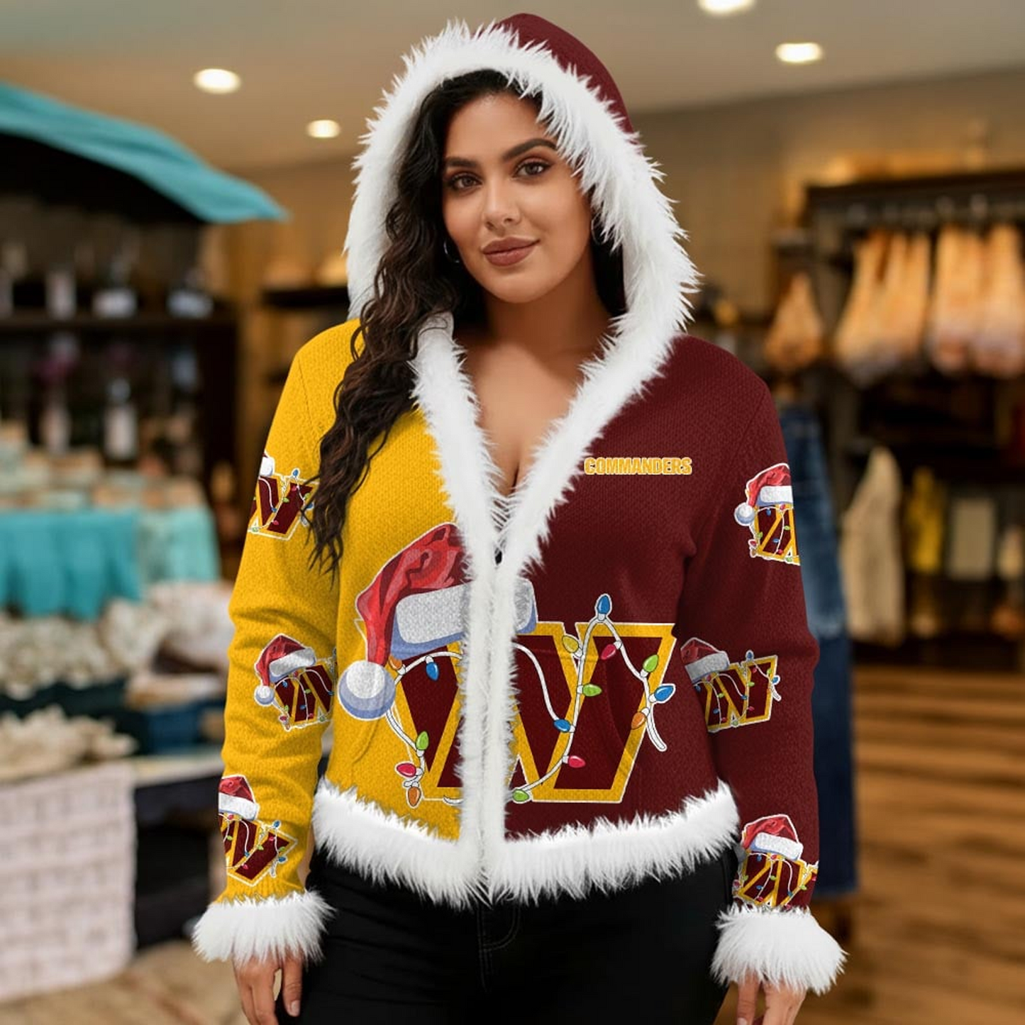 WAS X NFL Graphic Dog Knit Sweater NAK NHT